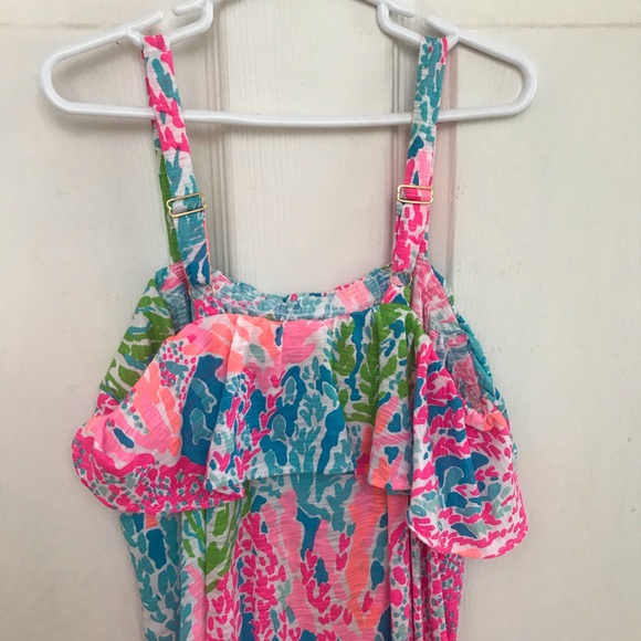 Lilly Pulitzer Let’s Cha Cha Maxi Dress XL (12-14) - Picture 3 of 6